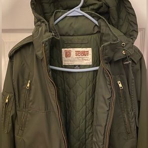 Volcom Scout S utility military jacket